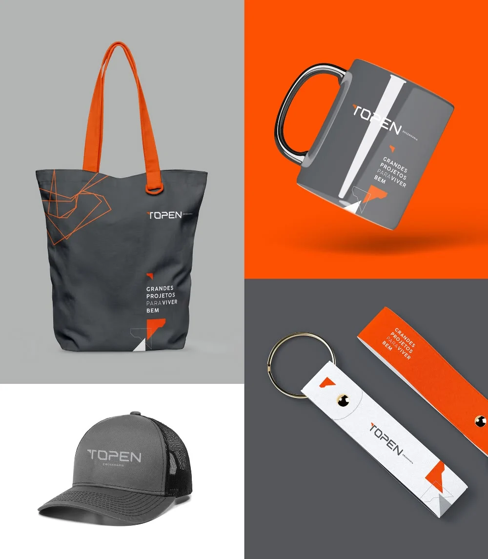 Yagona kulrang va to‘q sariq merch kolleksiyasi: sumka, krujka, kepka va breloklar